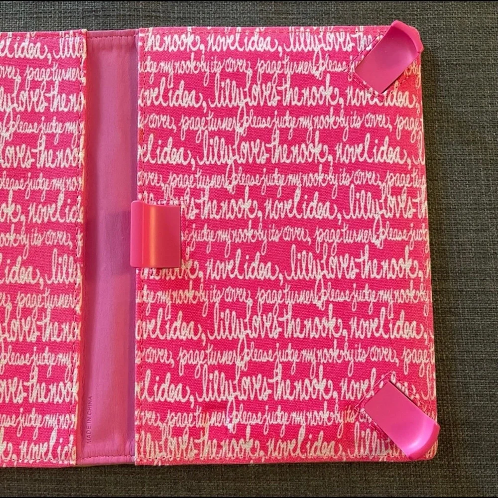 Lilly Pulitzer Cherry Begonia eReader Cover